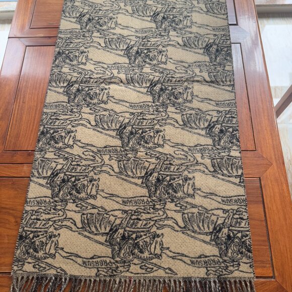 Burberry scarf double-sided shawl - Picture 9 of 9